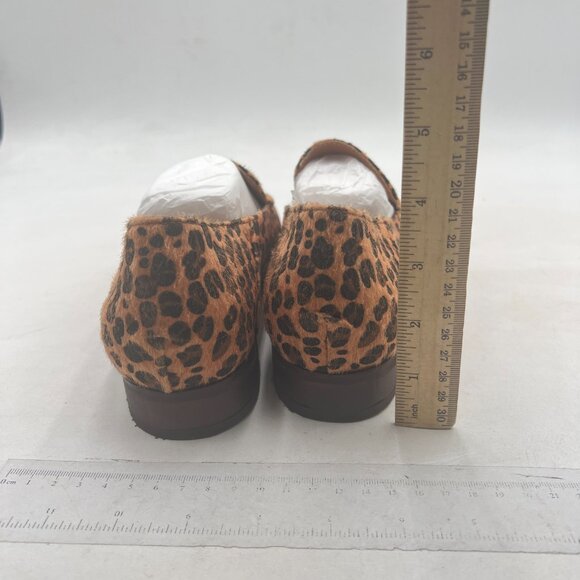 YDN Leopard Hair Print Loafers size 12 narrow - Picture 5 of 8